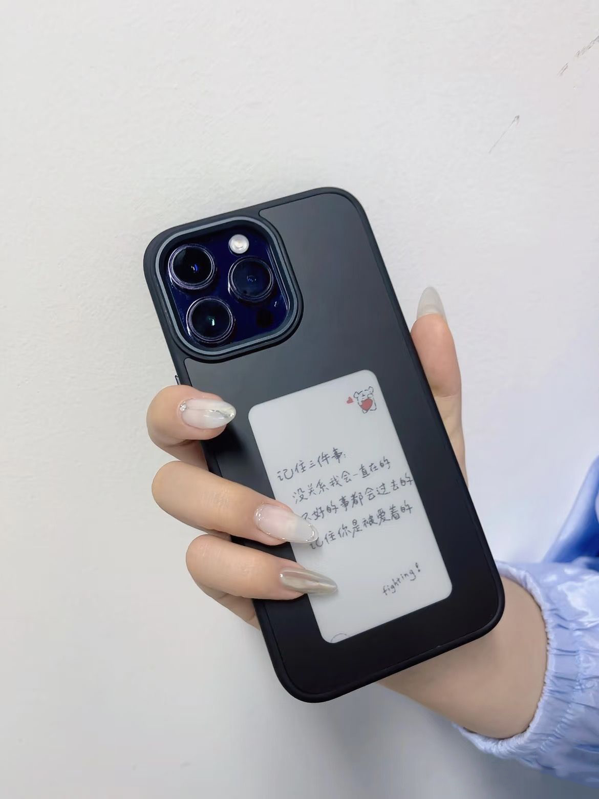 カスタマ ミラーガラスカバースマホケース(防指紋防止)iphone 16pro/16pro max