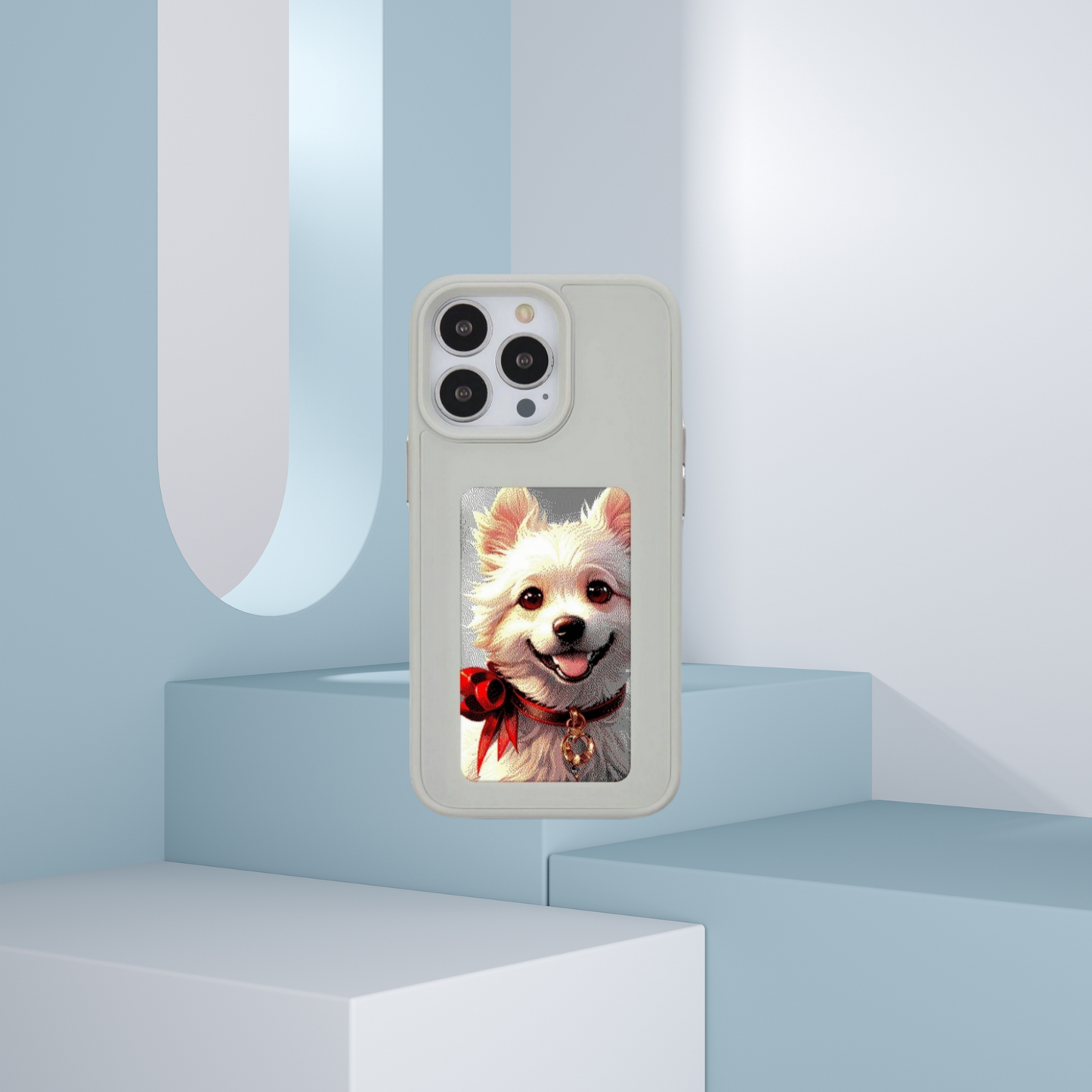 カスタマ ミラーガラスカバースマホケース(防指紋防止)iphone 16pro/16pro max