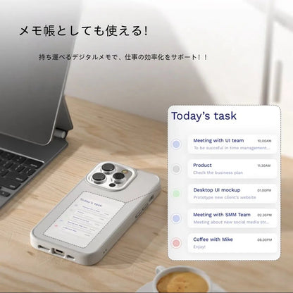 カスタマ ミラーガラスカバースマホケース(防指紋防止)iphone 16pro/16pro max