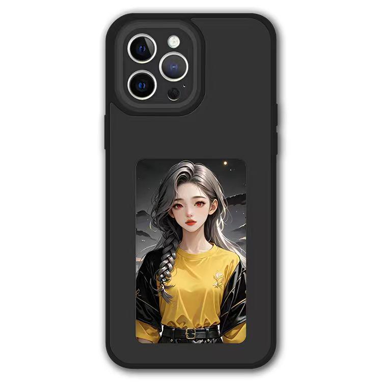 マットガラスカバー付きスマホケースiphone 16pro/16pro max